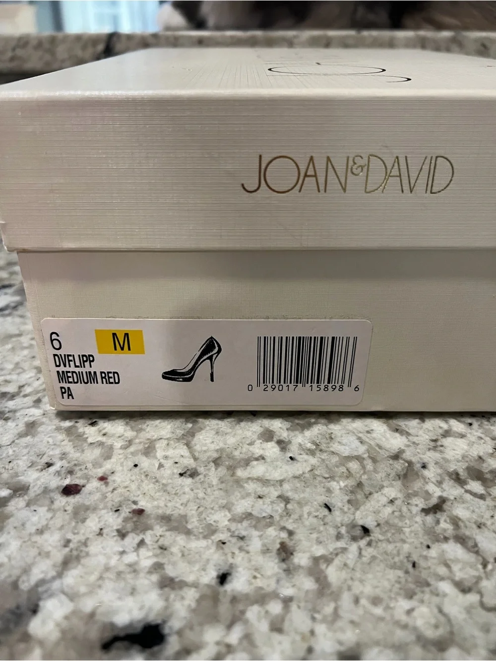 Joan & David Women's Burgundy Red Patent Leather Platform Pumps. Size 6.